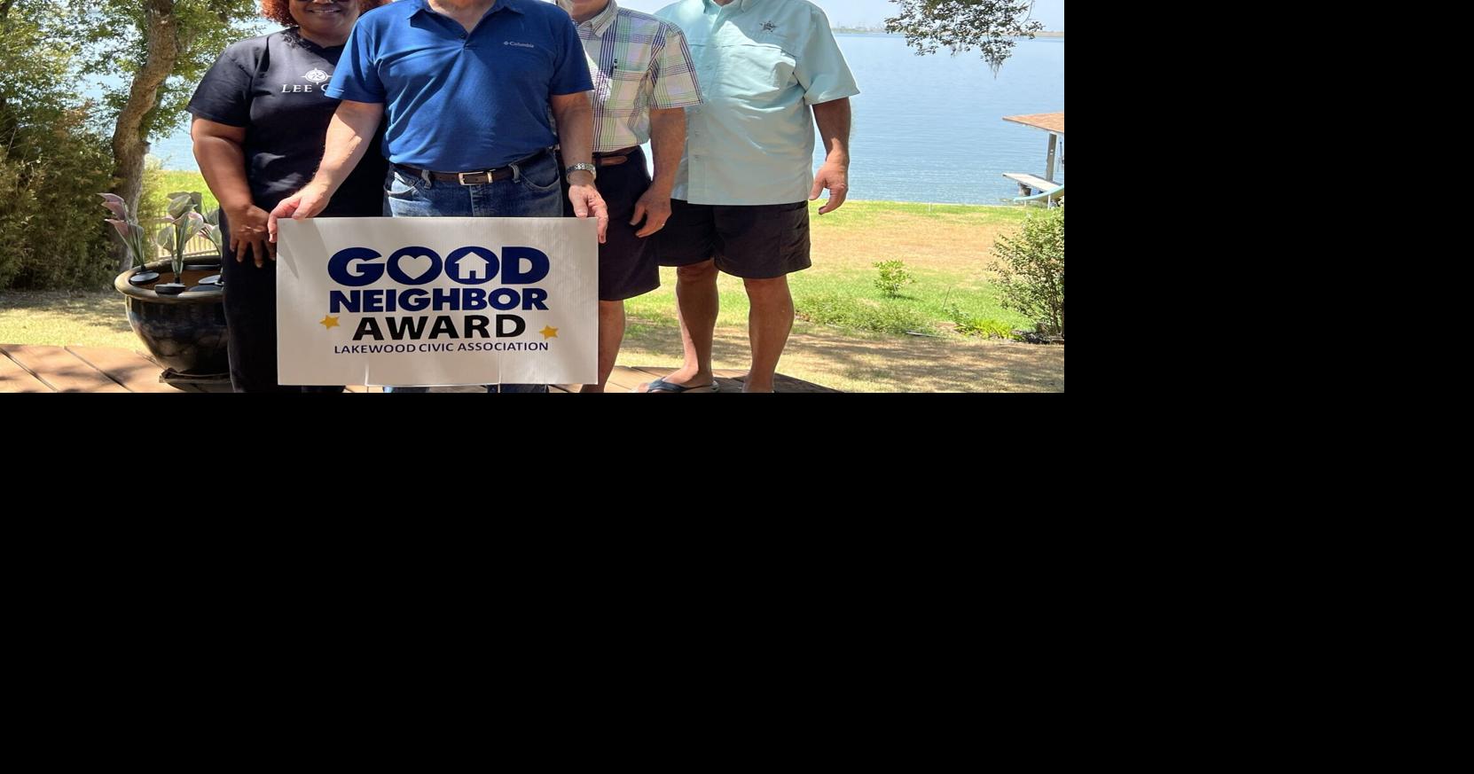 Lakewood awards good neighbor Local