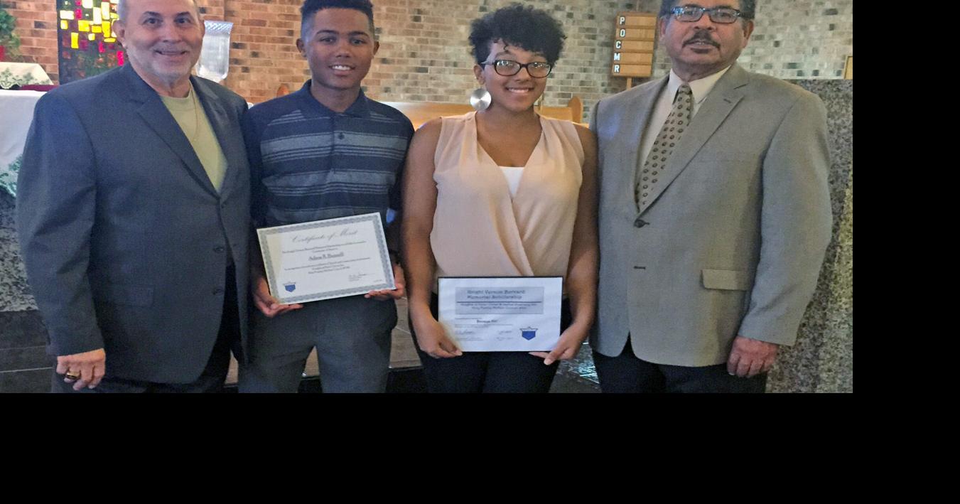 Knights present scholarship and award Religion