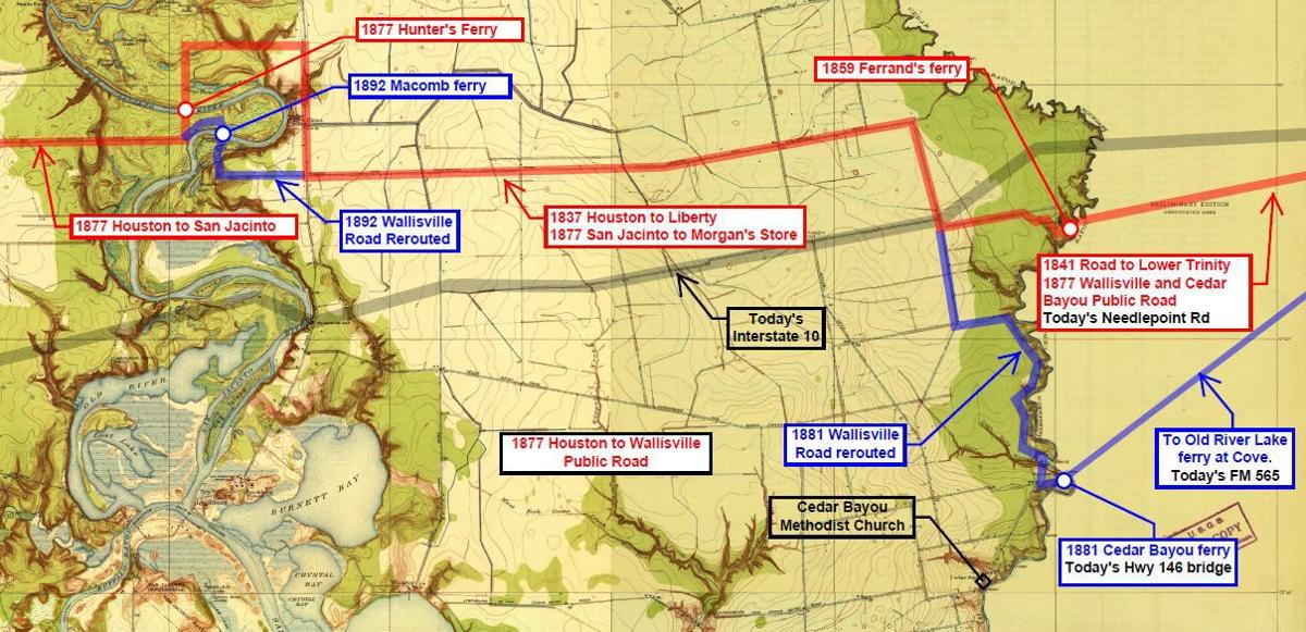 Houston & Wallisville public road, 1877 Opinion