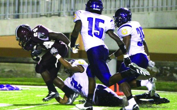 Ganders Remain Perfect With Easy 38 7 Win Over Galveston Ball