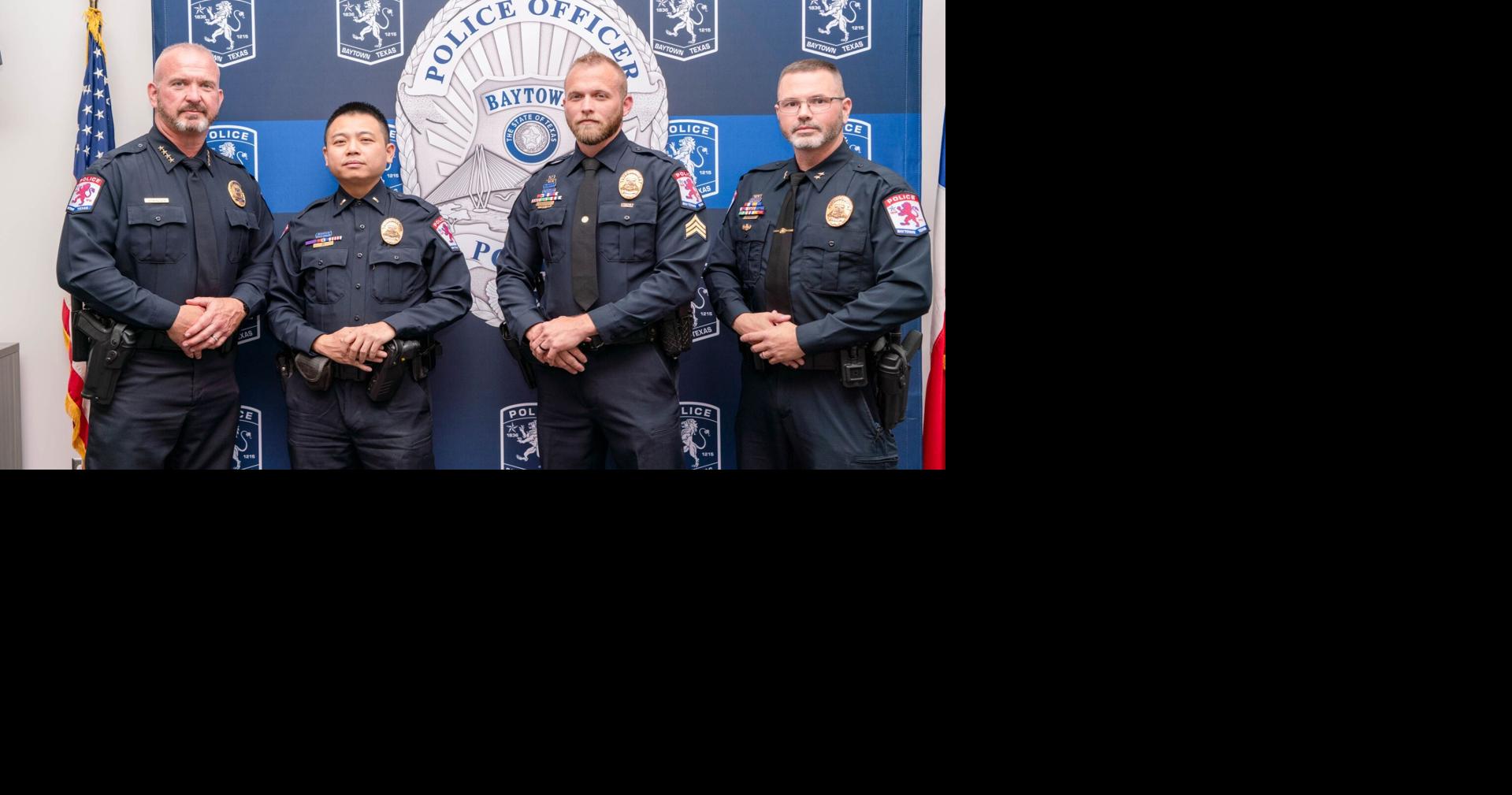 Baytown Police Department names new Assistant Chief, promotes officers ...