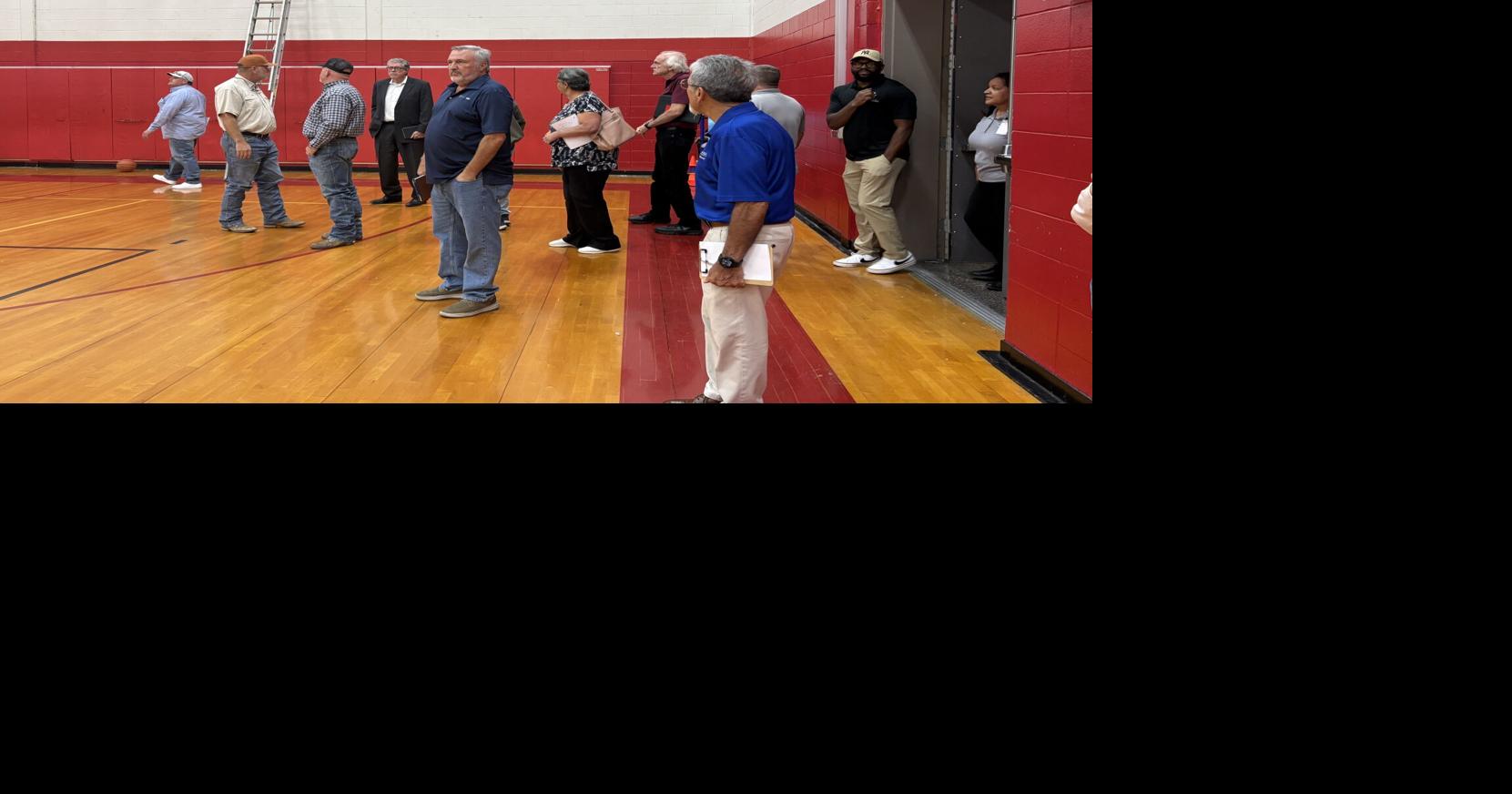 Crosby ISD bond tour 2026 gym