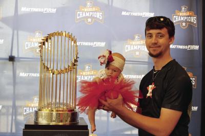 Houston Astros' 2017 World Series Trophy On Tour, Beginning At State  Capitol