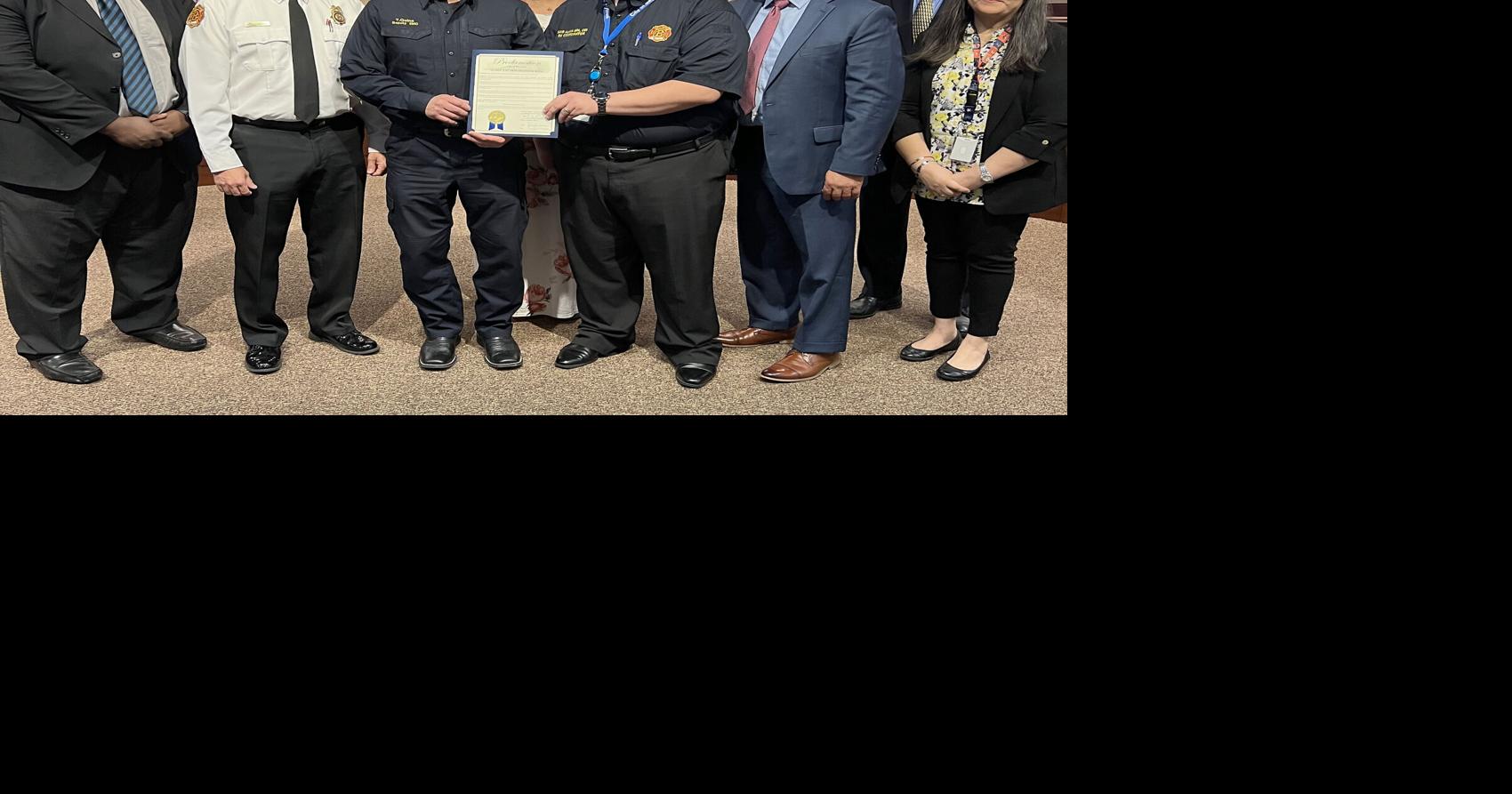 Many recognized at city council Local