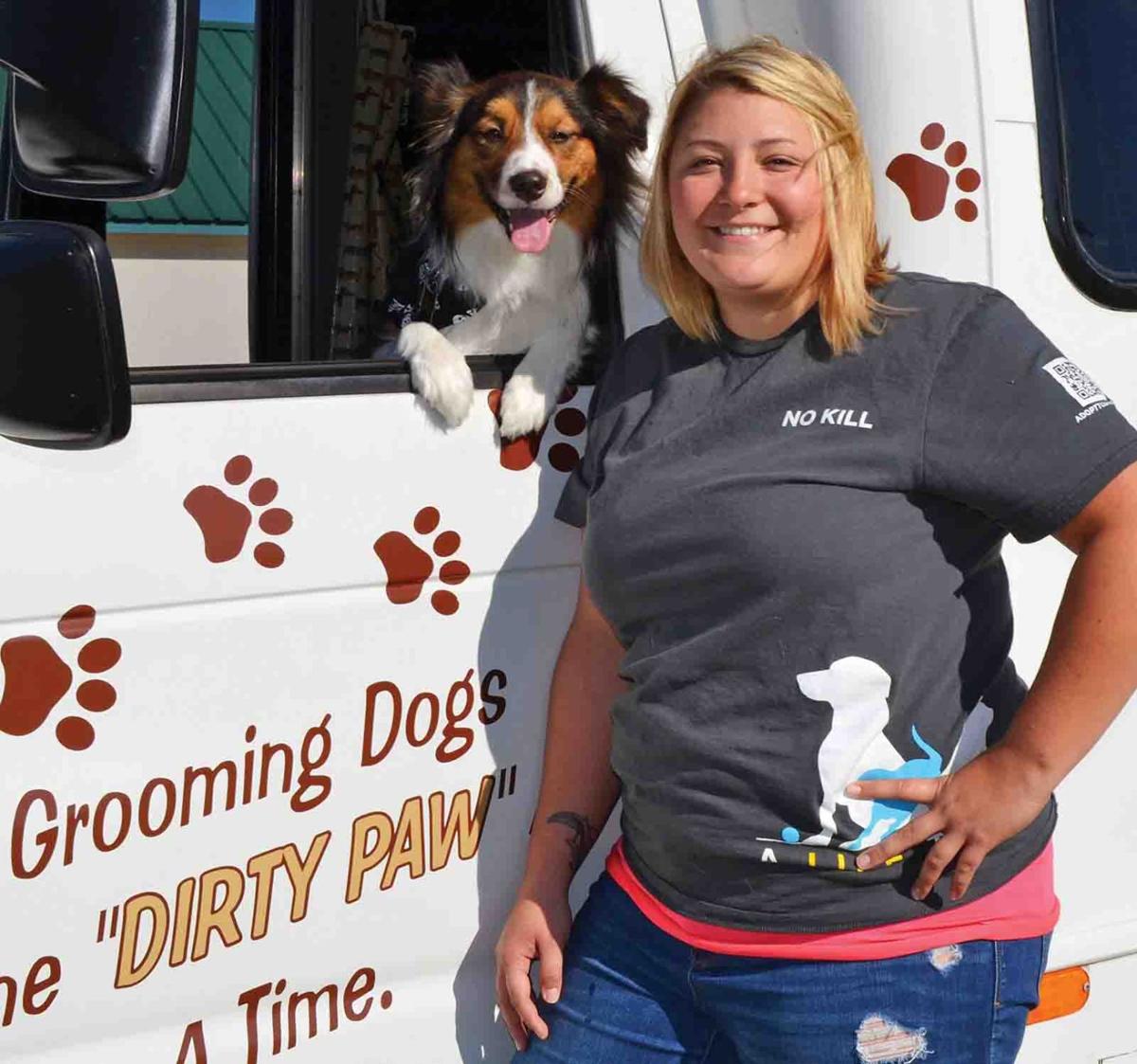 Mobile grooming takes pets from dog to diva News