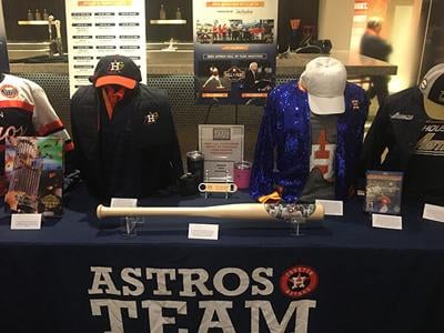 Houston Astros team store, new food for ALDS