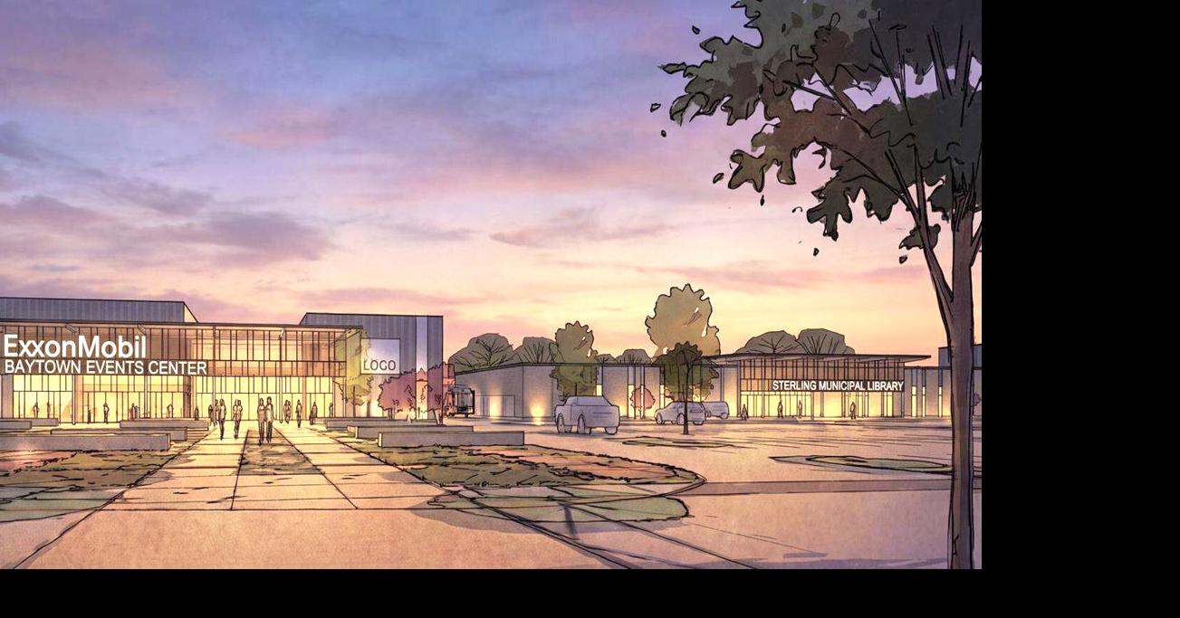 Architects share proposed look for events center, library
