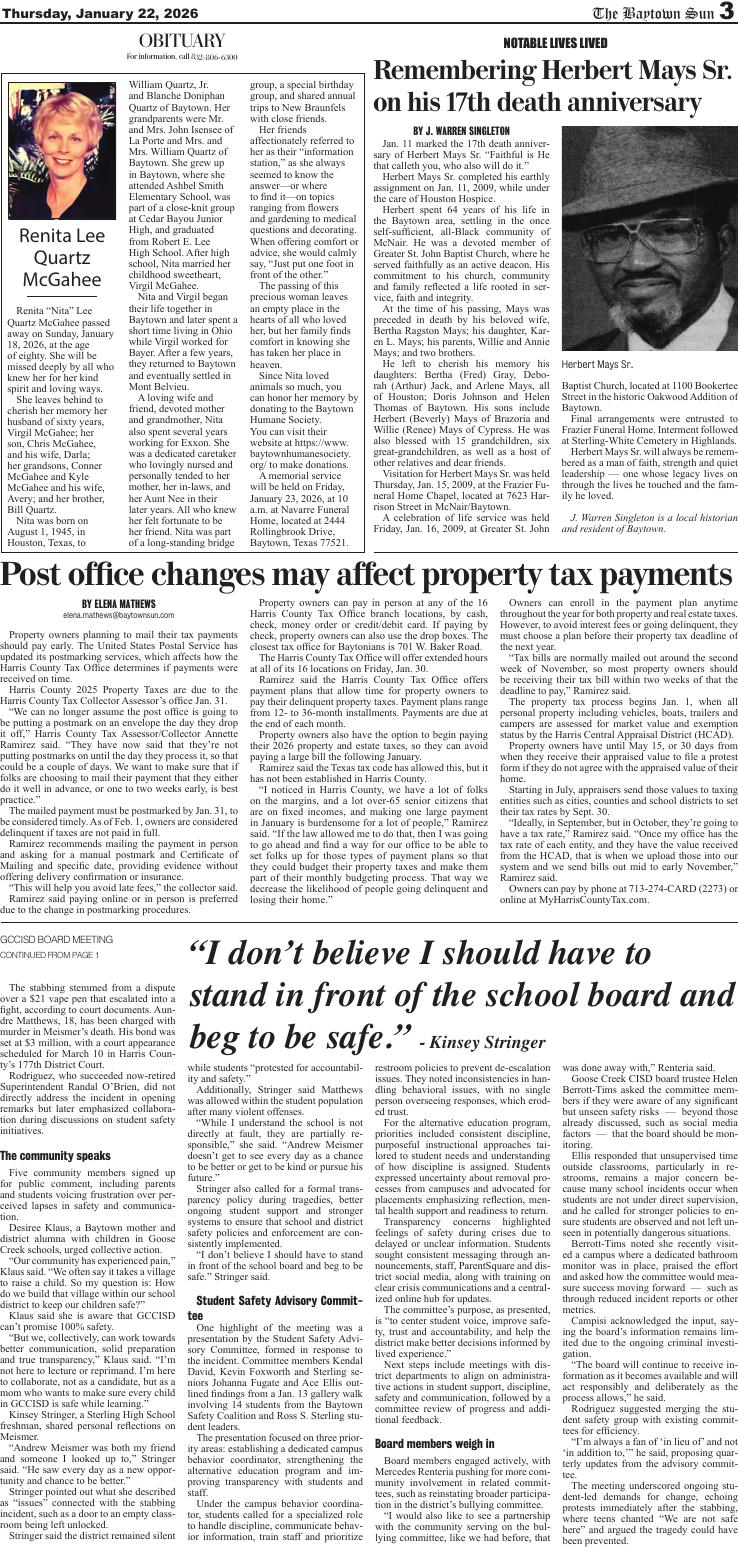 Page 03 | e-Editions | baytownsun.com
