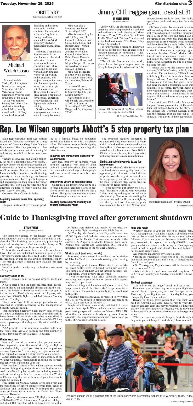 Page 03 | e-Editions | baytownsun.com