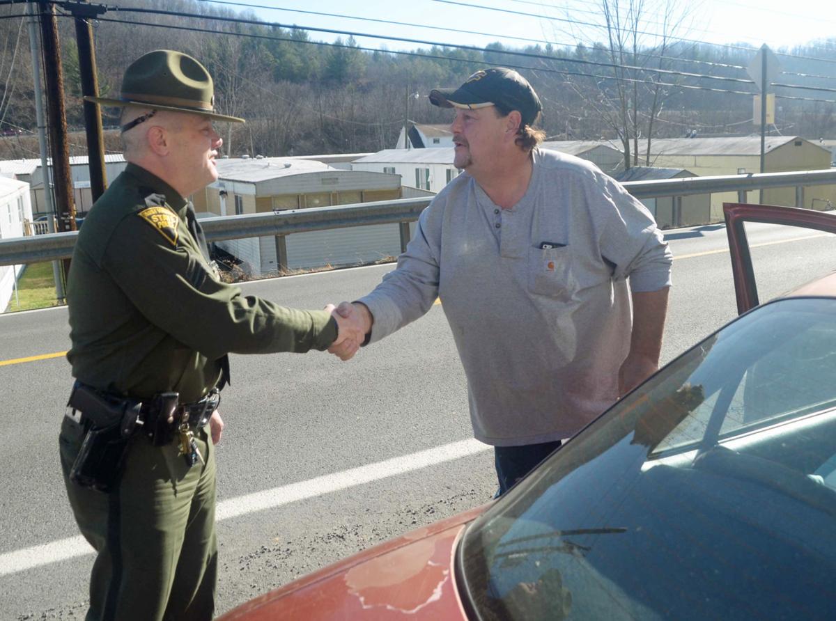 West Virginia State Troopers with the Princeton Detachment spread