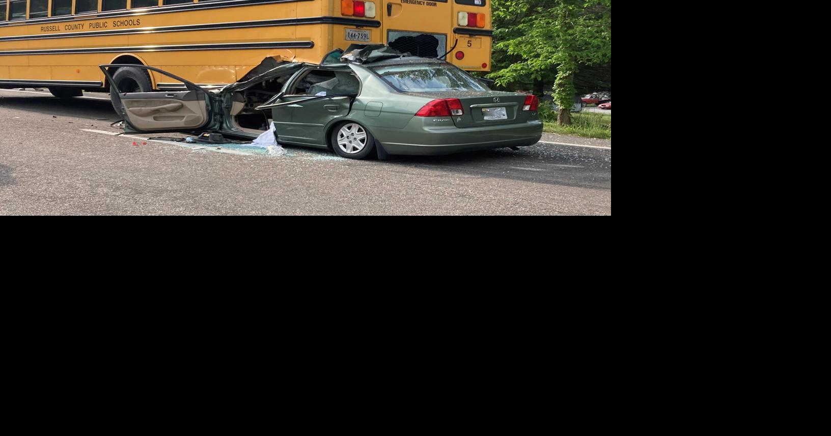 One injured after vehicle crashes into school bus in Southwest Virginia ...