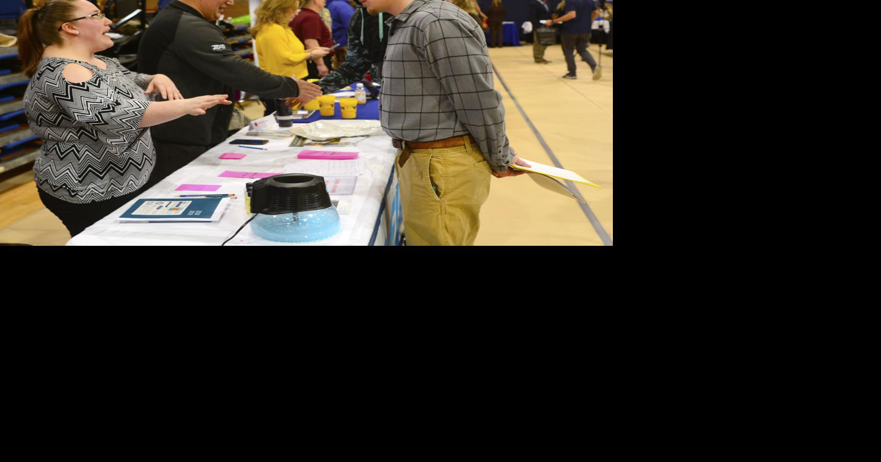 Students and employers meet for Bluefield State College Job Fair News