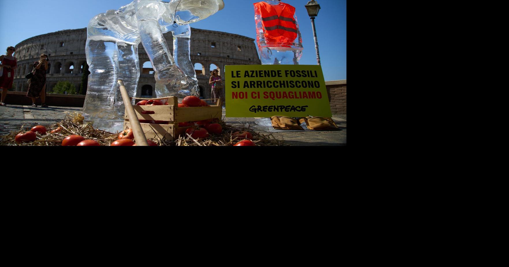 APTOPIX Italy Climate Protest