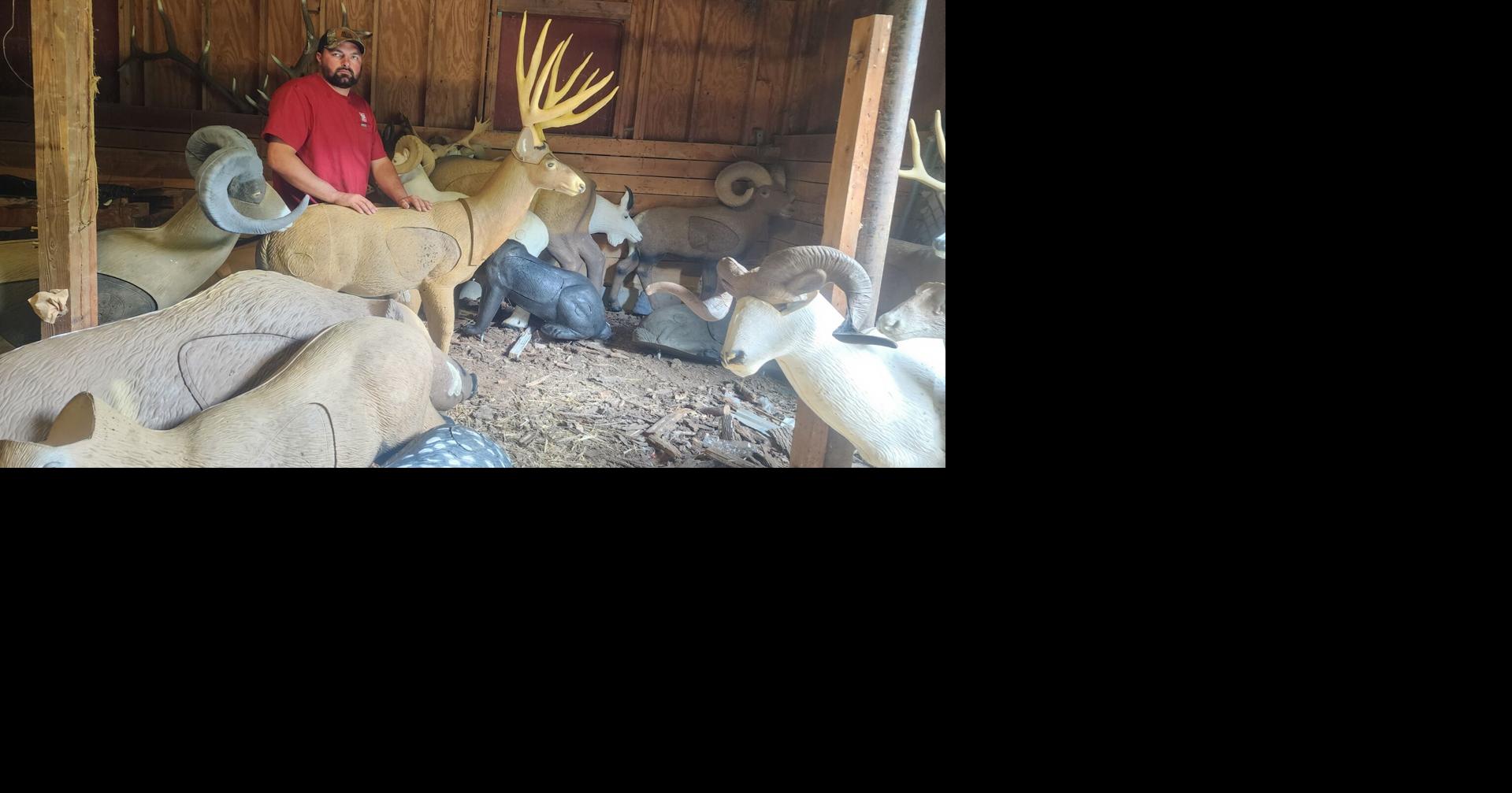 Archery practice becomes a year-round sport in 3D archery shooting