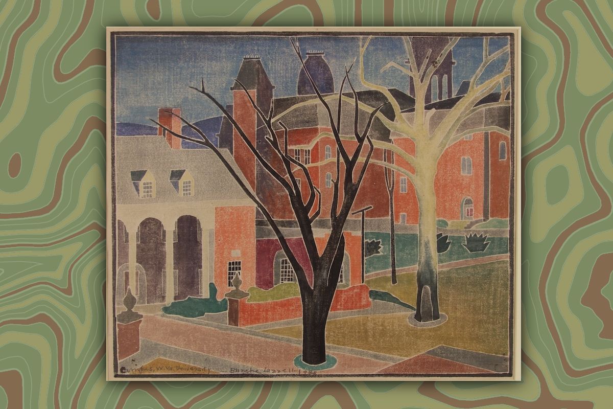 絵画 BL/ZONE/2022 WVU brings artist Blanche Lazzell home for exhibition | News