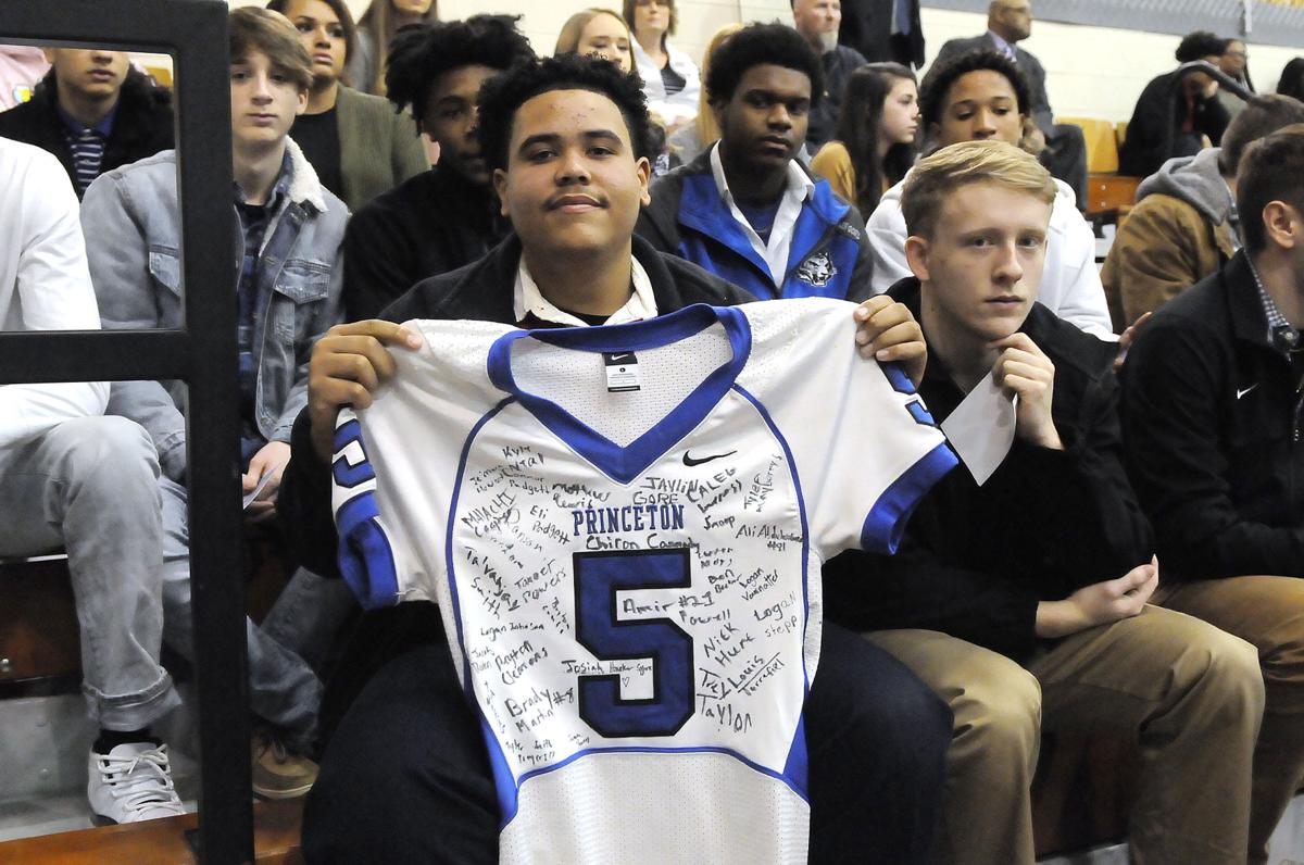 In Memory Of Lil Tony Brushfork Armory Packed For Funeral Of Fallen Bluefield Athlete News Bdtonline Com