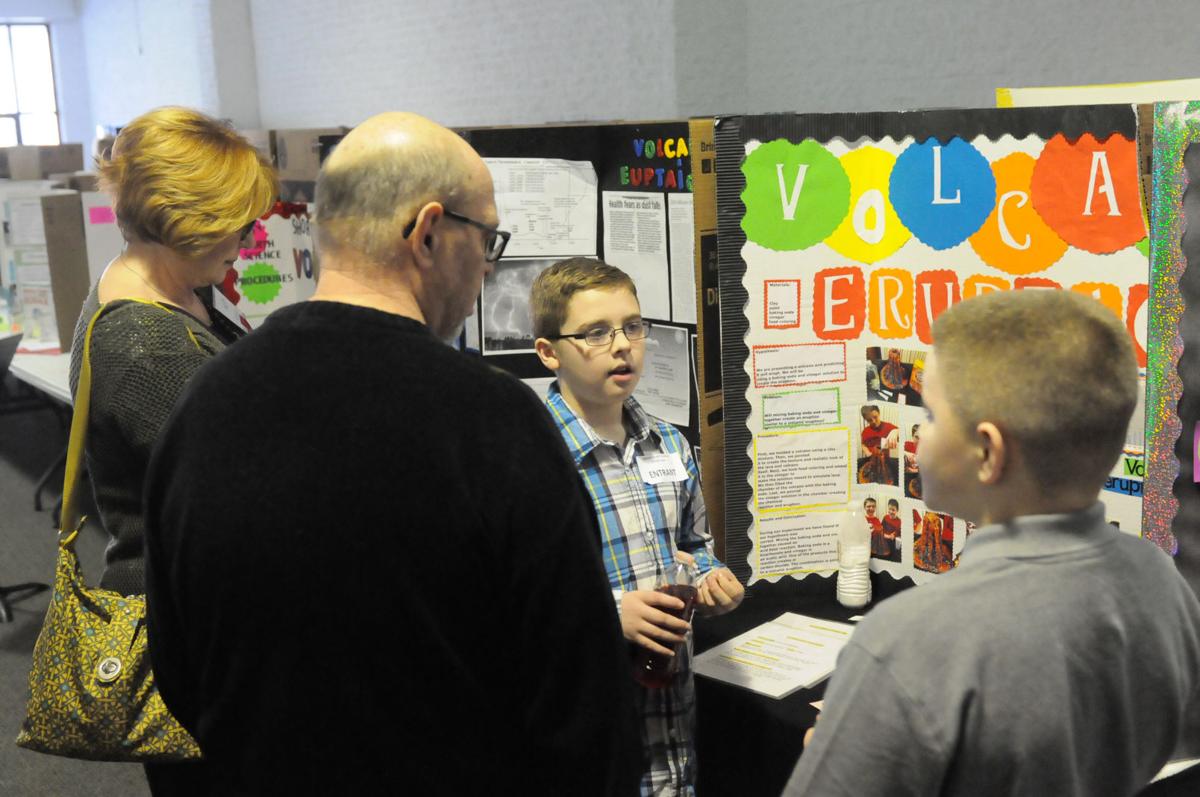 Slideshow Mercer County Science Fair at the Mercer Mall Gallery