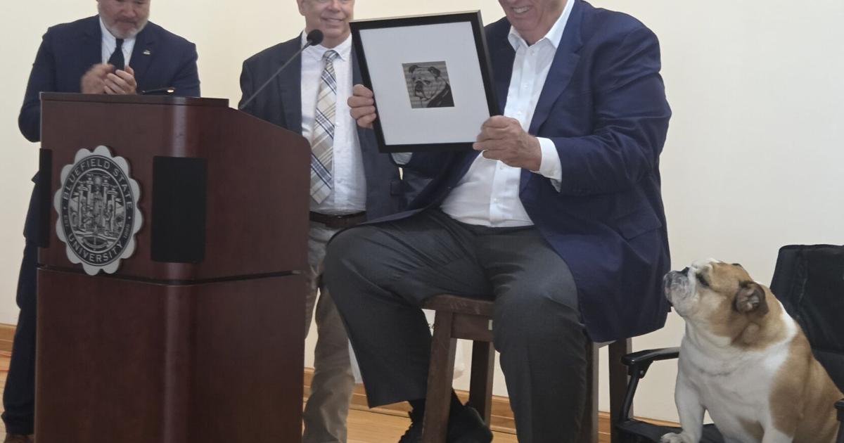 Justice stops at Bluefield State to promote HBCU Arts Act