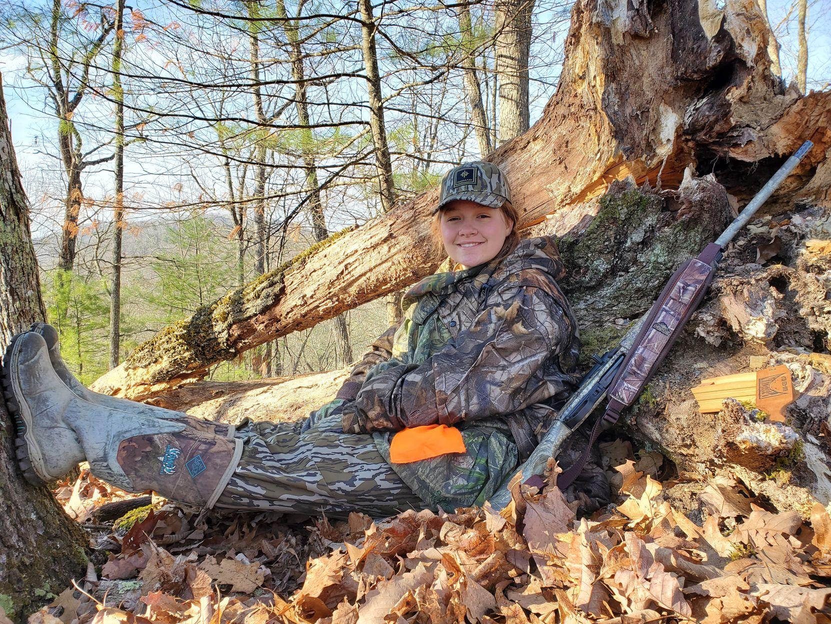 Introducing a 16yearold world record holder to turkey hunting