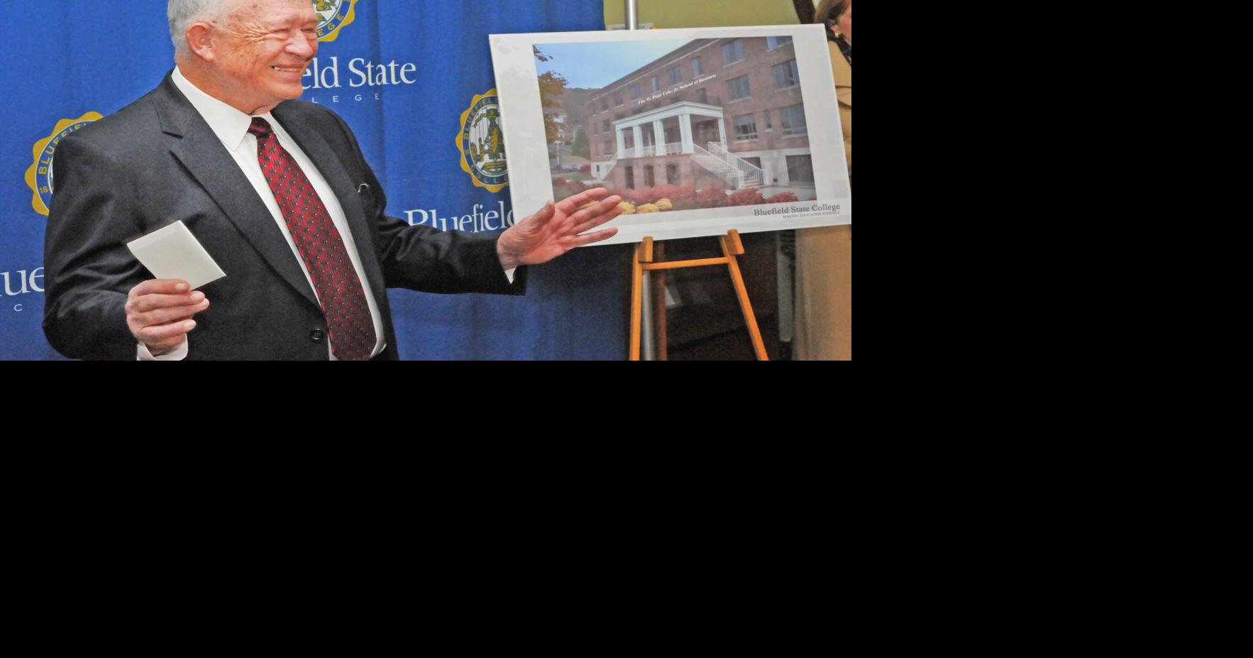 Paying tribute to W. Paul Cole Jr. City of Bluefield, Mercer County(00)