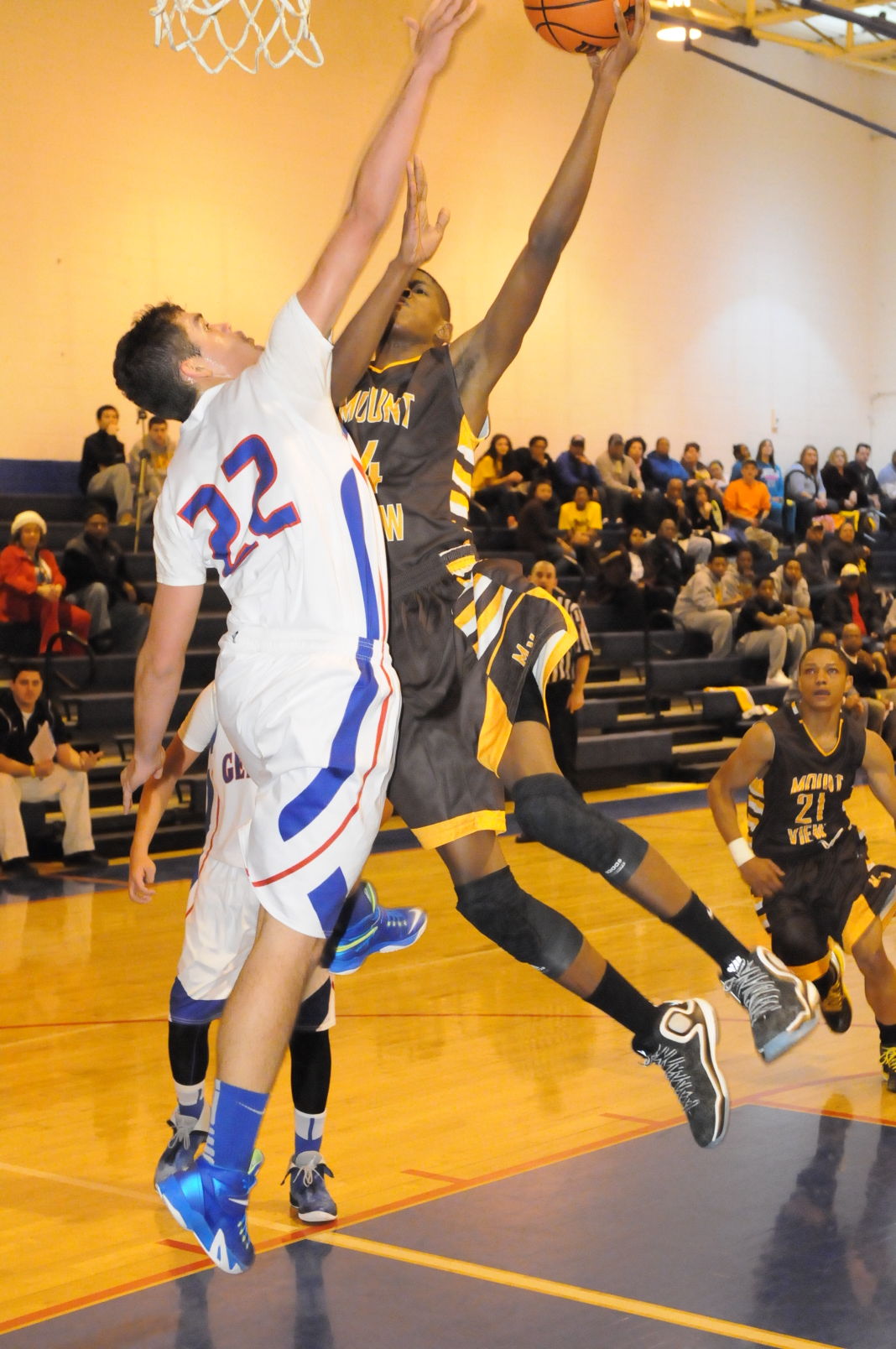 Slideshow Mountview Vs Montcalm High School Boys Basketball Sports