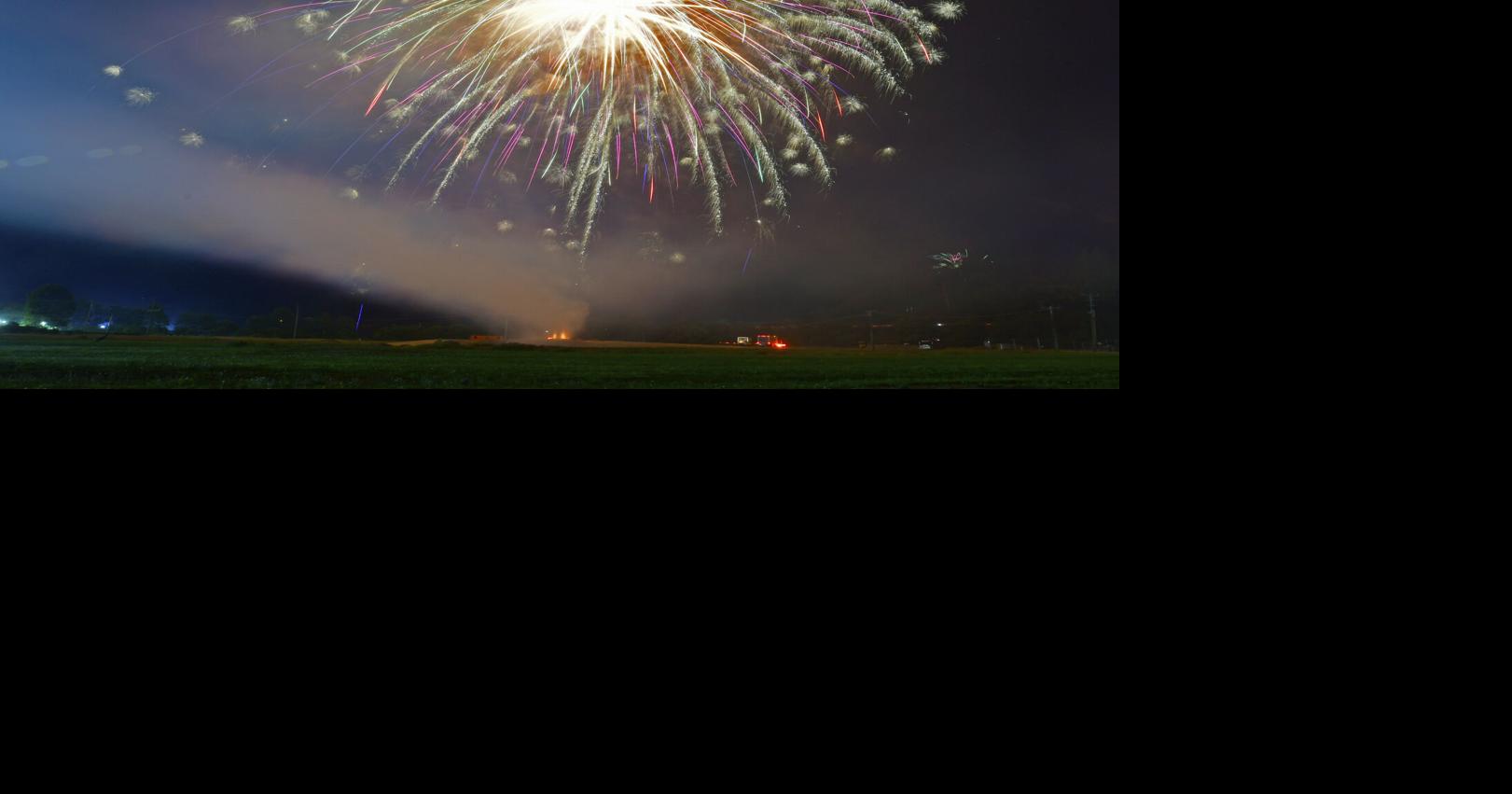 Slideshow Fourth of July fireworks in Princeton Gallery