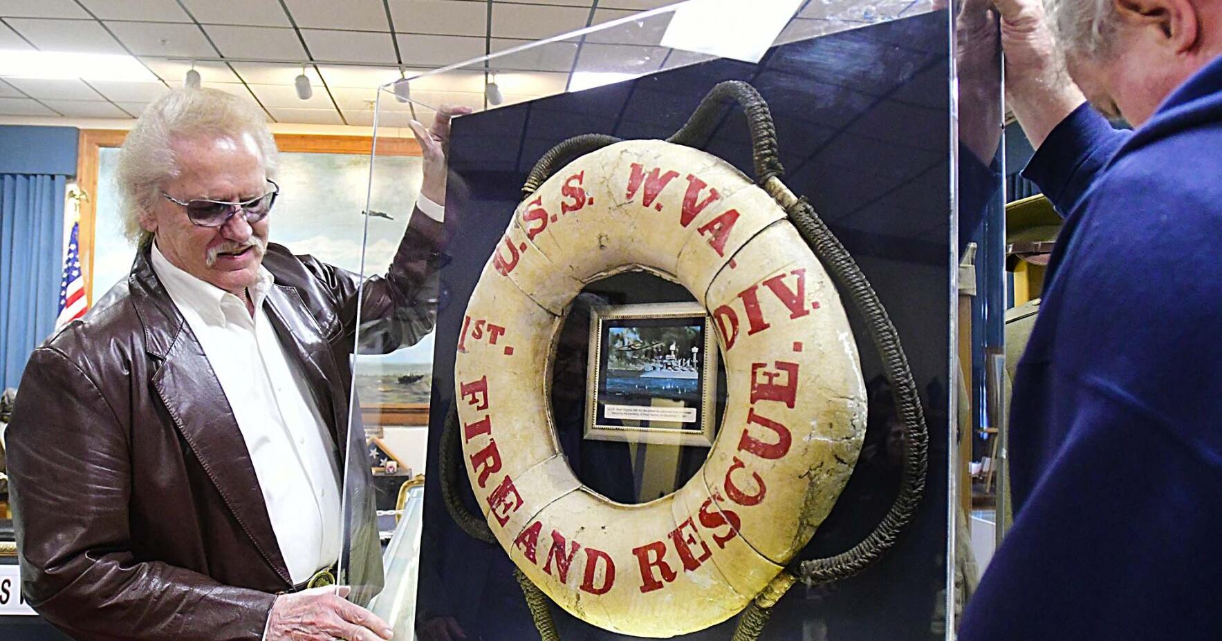Historic USS West Virginia artifact returns to the Those Who Served War Museum - Vimarsana News