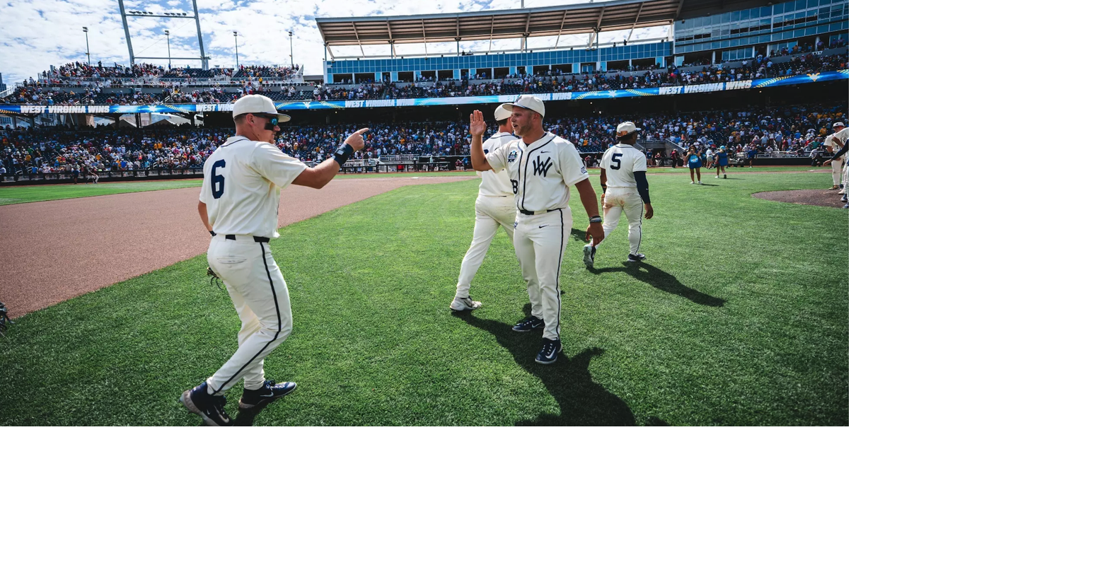 WVU's baseball team earned elevated place in program history