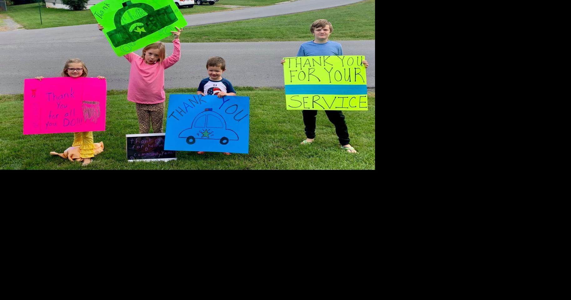 Pearisburg hosts police appreciation parade News