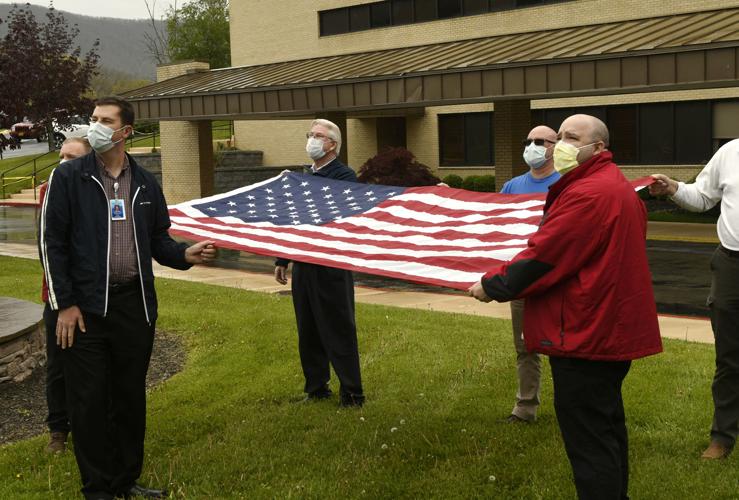 Military flyover pays tribute to medical personnel in Princeton