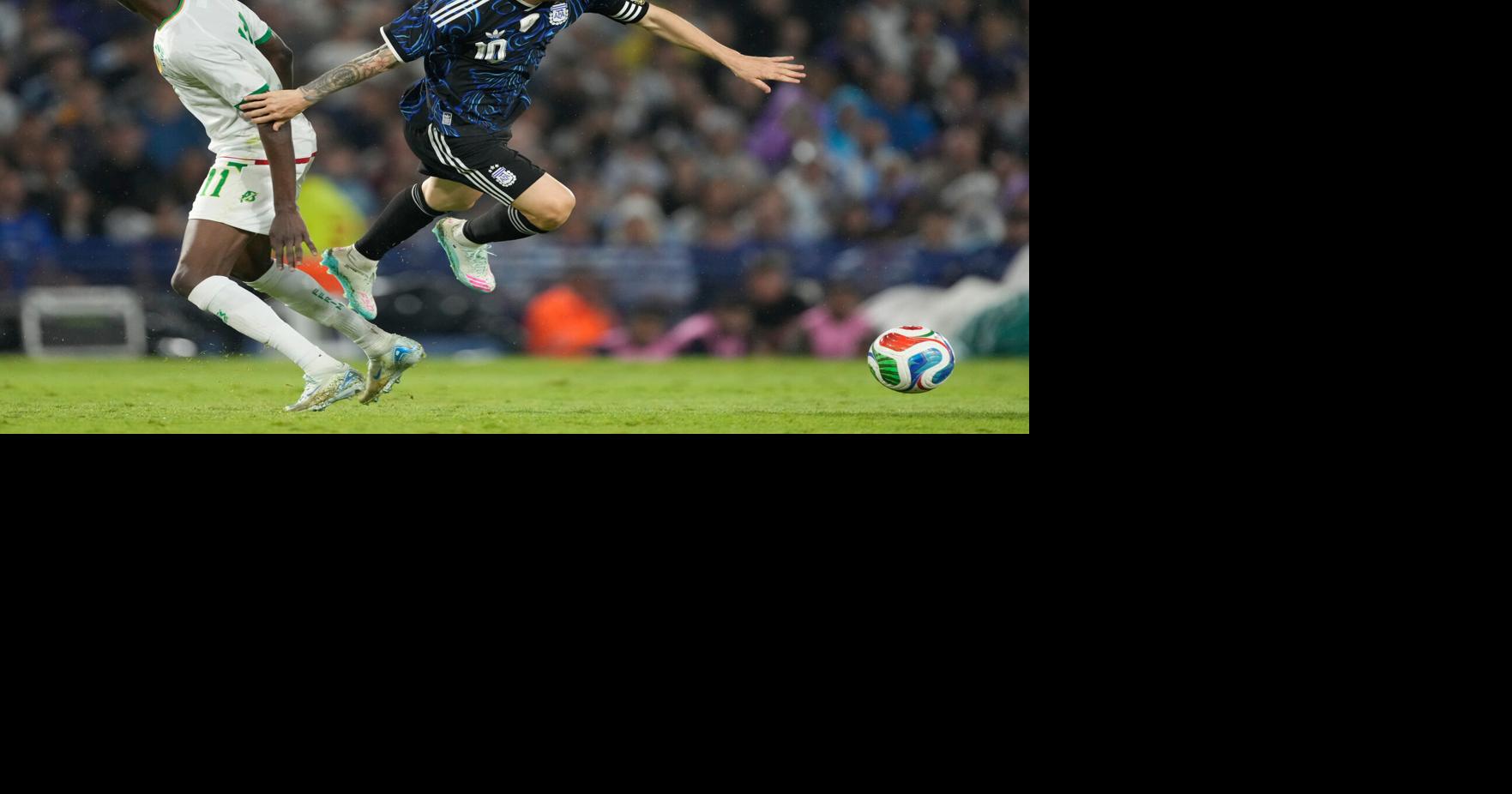 CORRECTION Argentina Mauritania Soccer