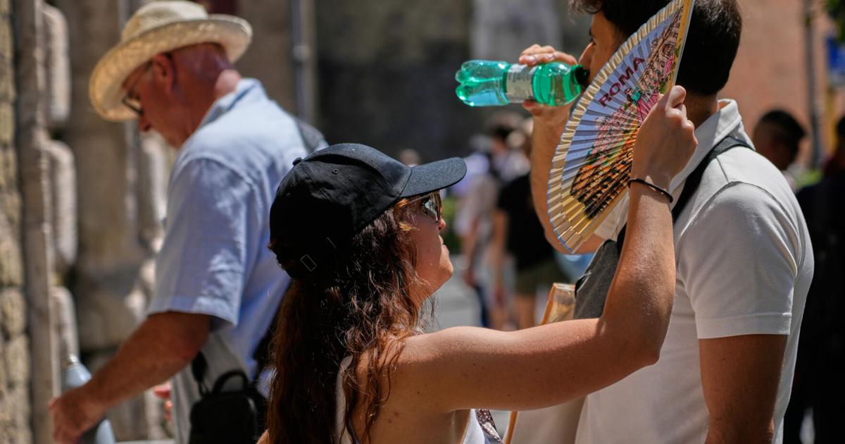 Italy Extreme Weather Heat