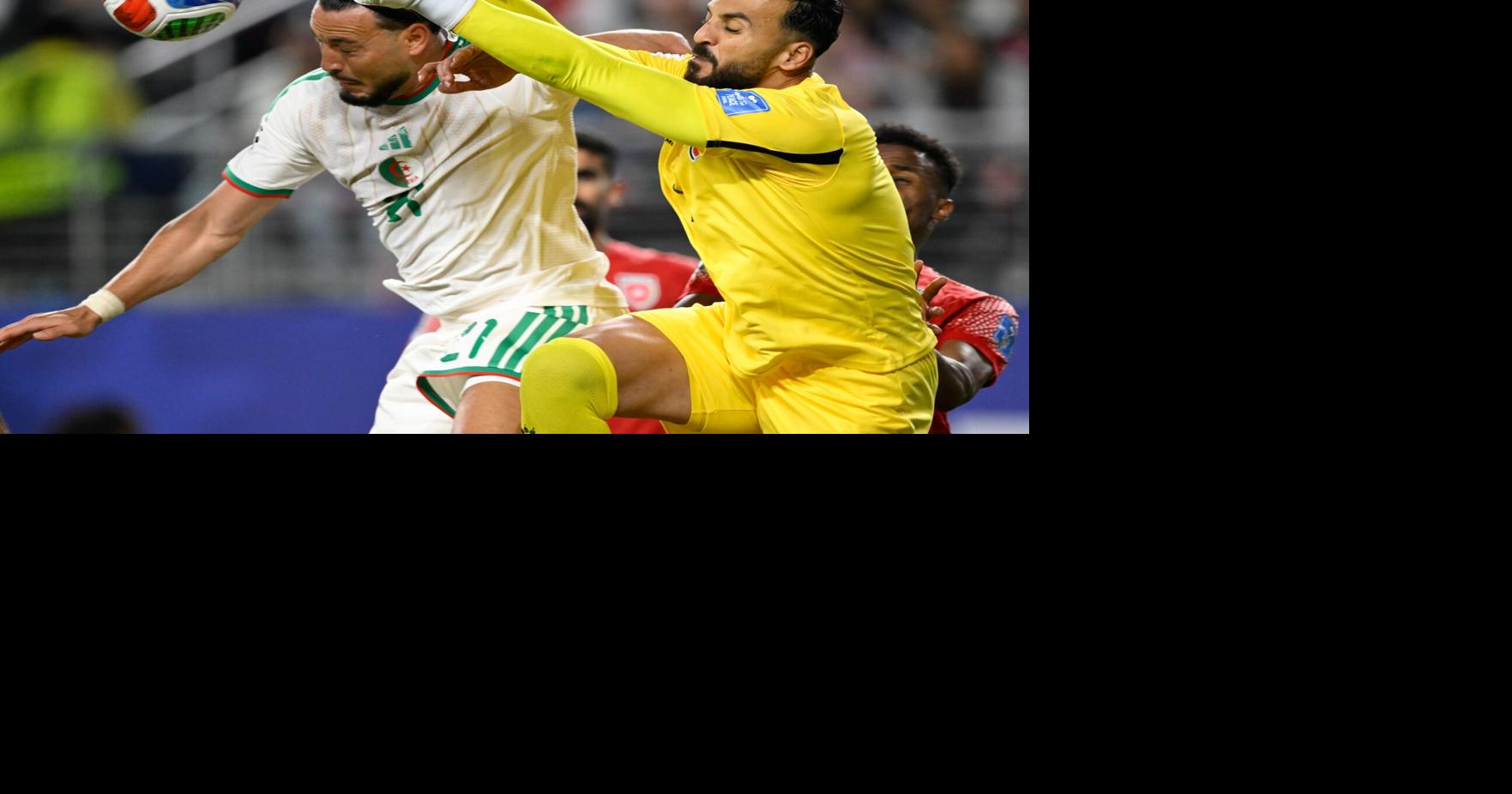 Algeria Jordan WCup Soccer