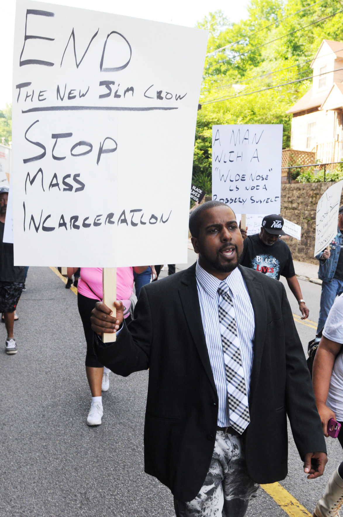 Black Out The Field Peaceful March and Protest in Bluefield Gallery