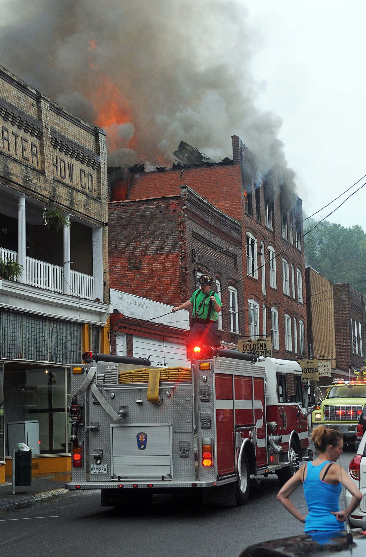 Slide Show, Fire in Matoaka Archives