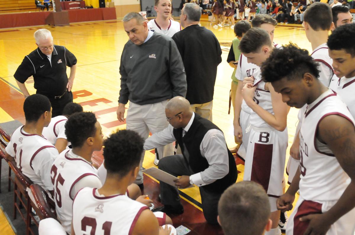 Buster Large Coaching South At North South Basketball Classic