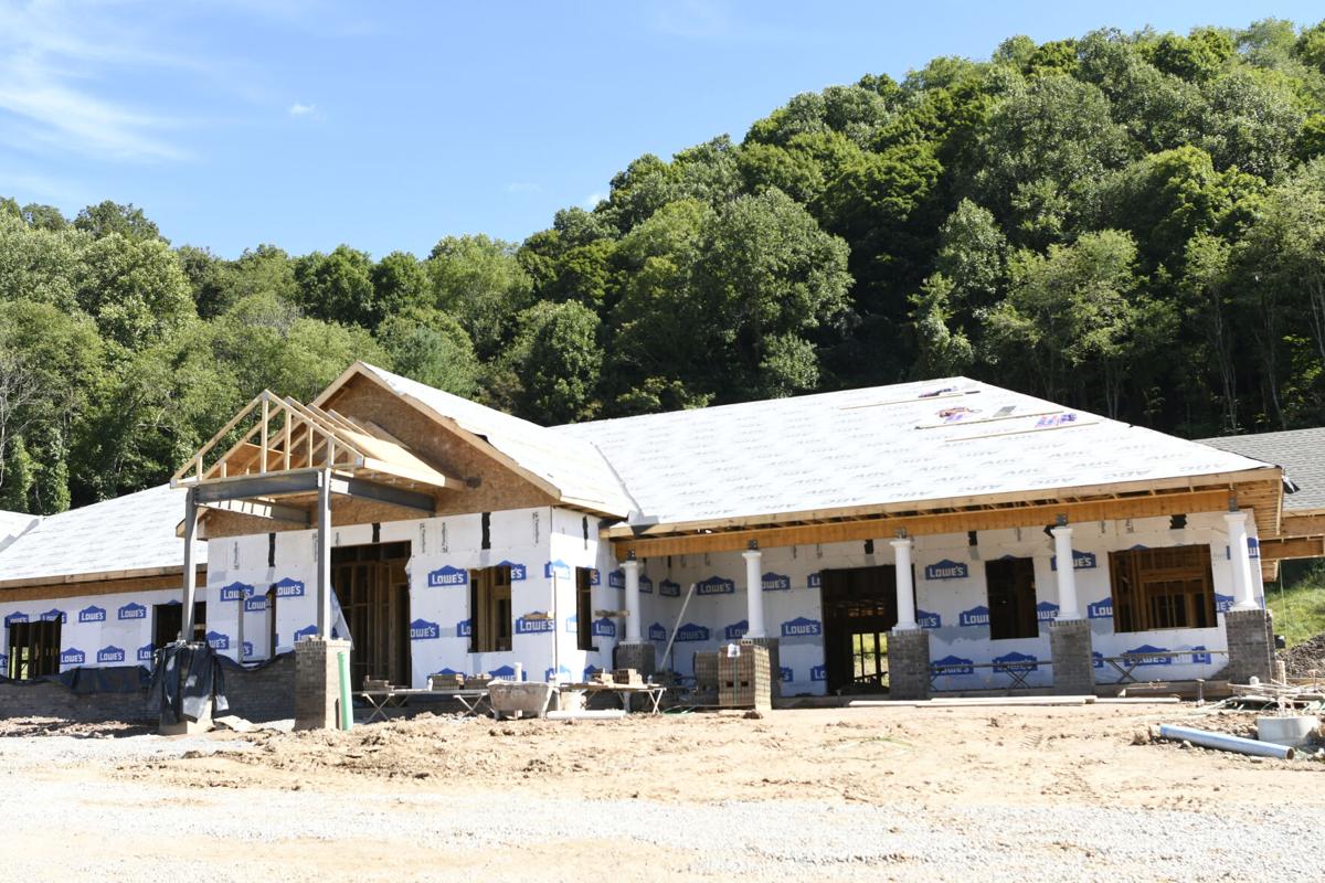 Falls Mills, Va., puts roof on Adult Daycare Center set for 2021