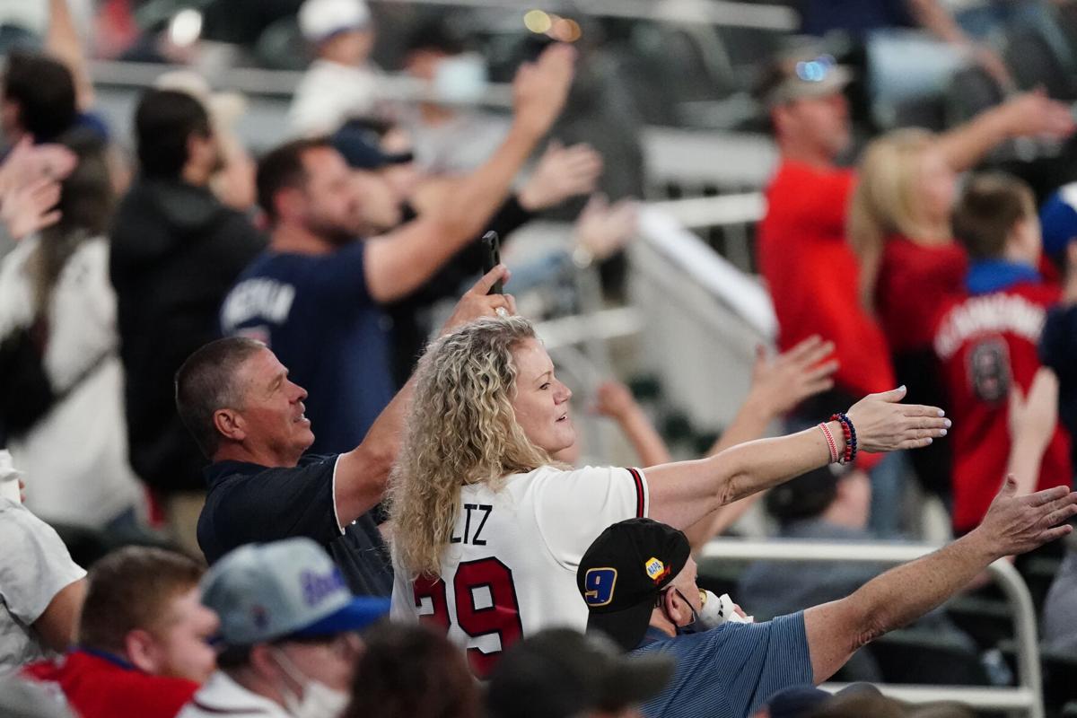 Braves fans stock up on gear