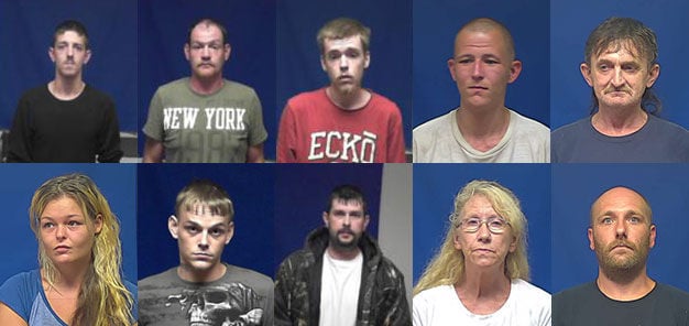 McDowell County Drug Roundup Nets 10 Arrests | News | Bdtonline.com