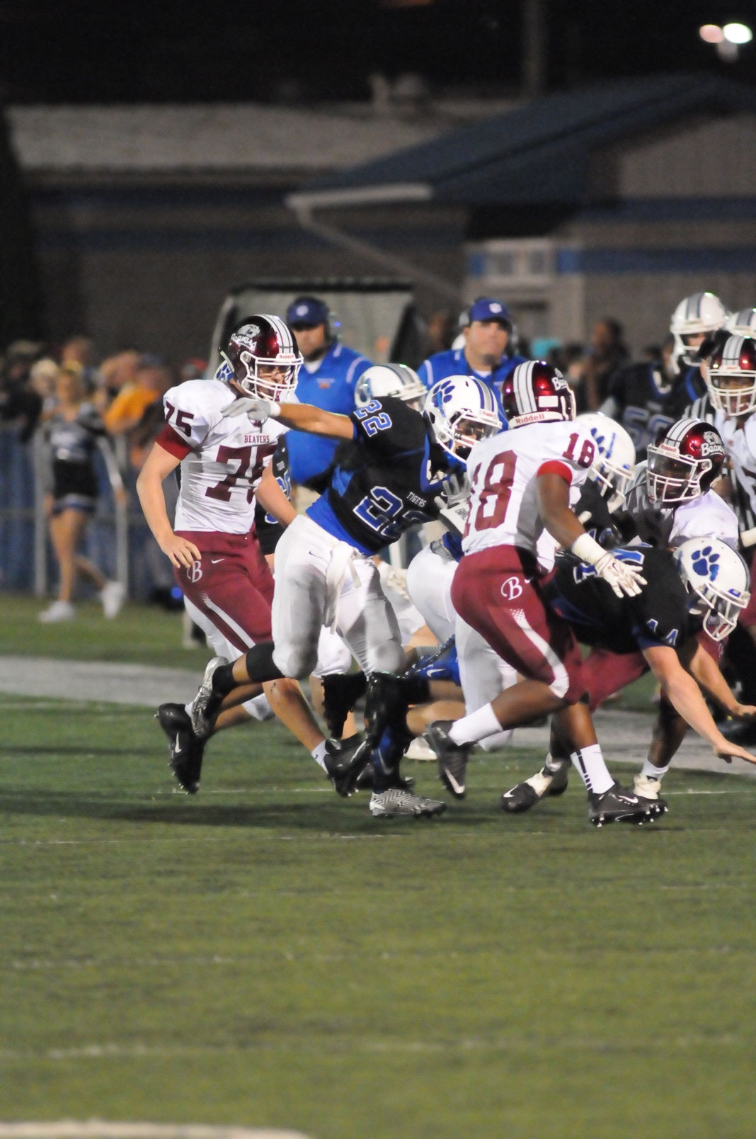 Slideshow: Bluefield vs Princeton High School Football at Hunnicutt Stadium in Princeton