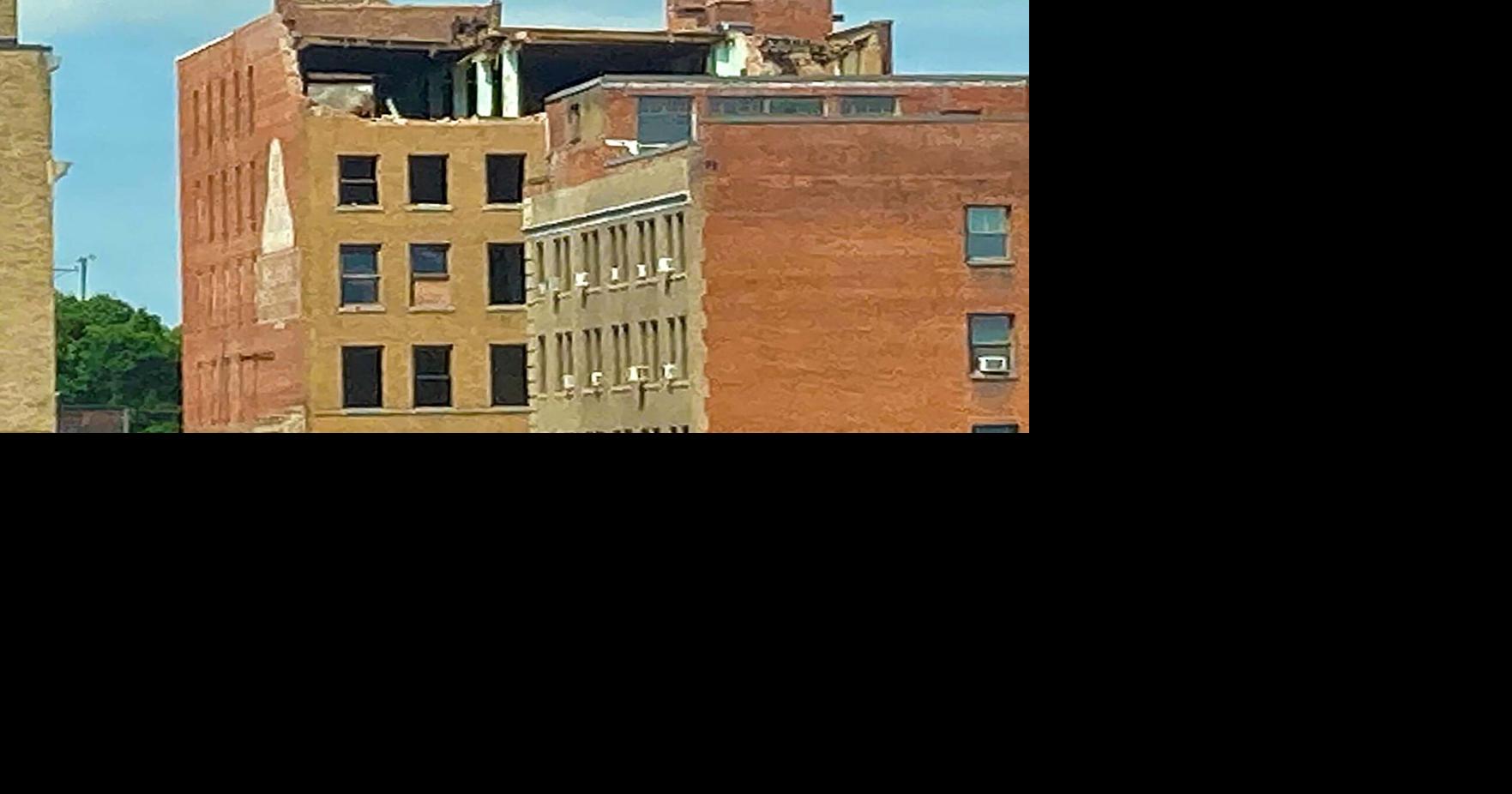 Montgomery Ward building steadily coming down | News | bdtonline.com