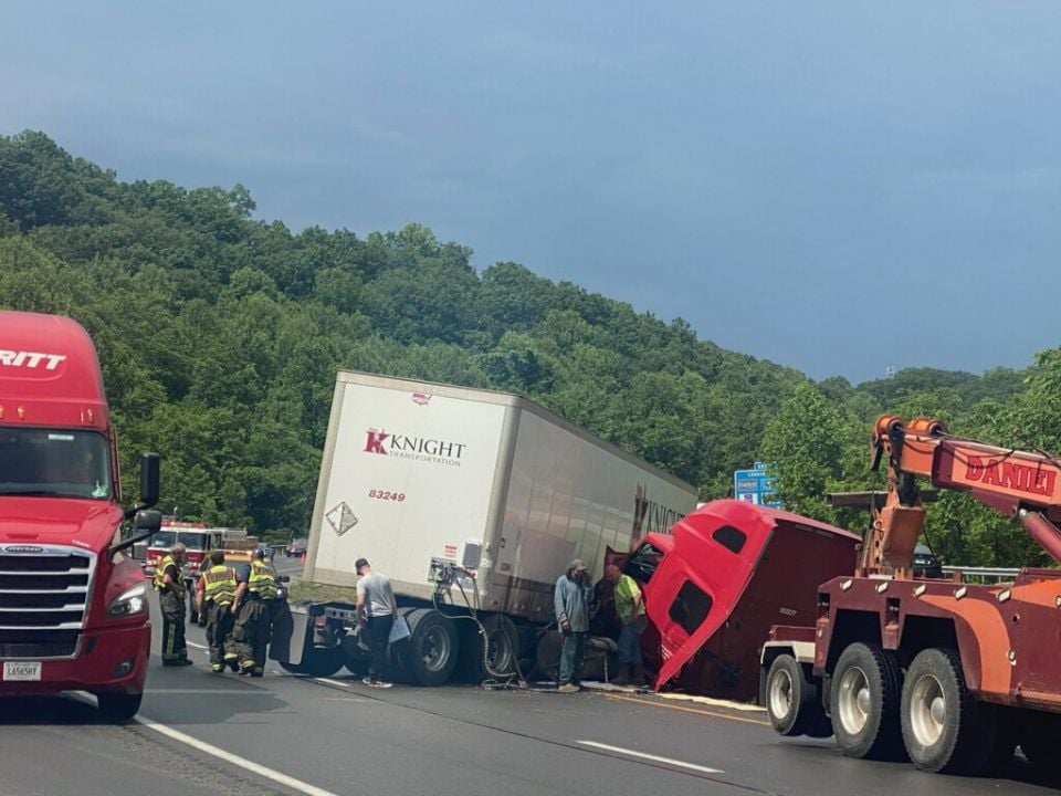 No Injuries After Tractor Trailer Jackknifes Near Princeton | News ...