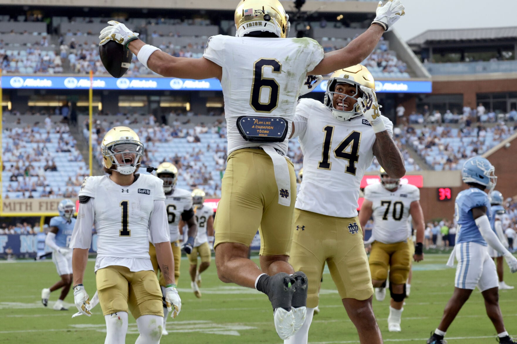 No. 3 Notre Dame keeps rolling with win over North Carolina