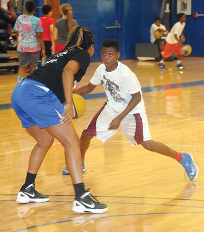 Youth Learn Fundamentals At Bsc Basketball Camp Local Sports