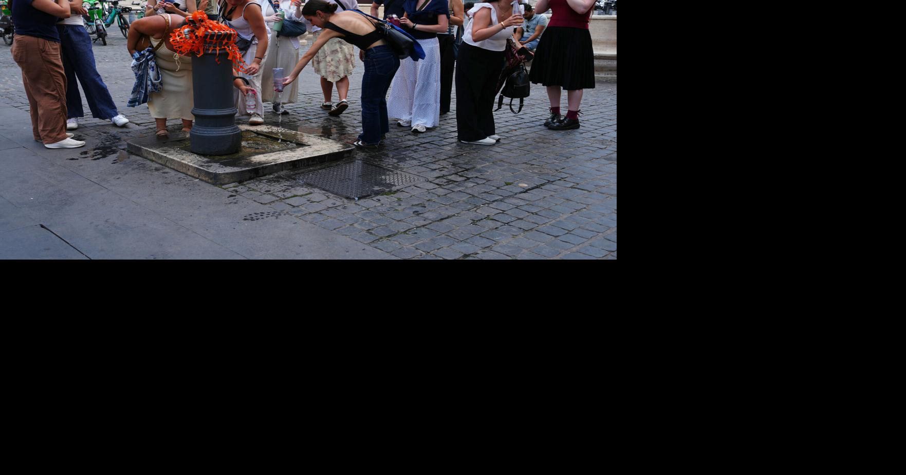APTOPIX Italy Extreme Weather Heat
