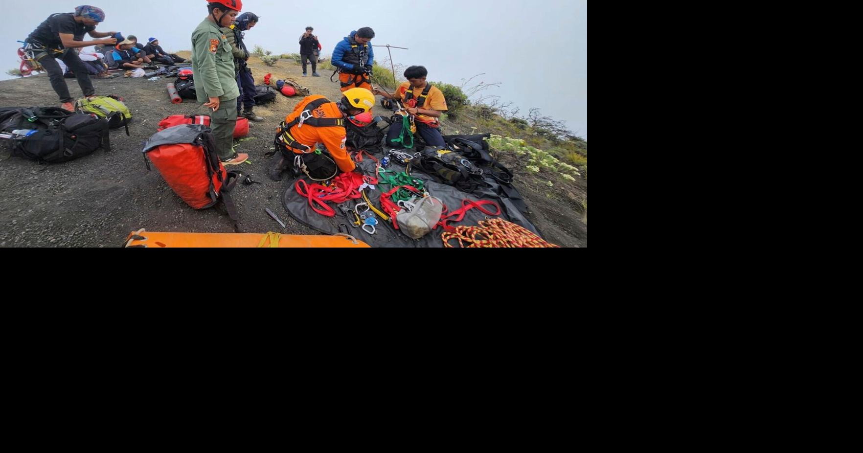 Indonesia Volcano Rescue