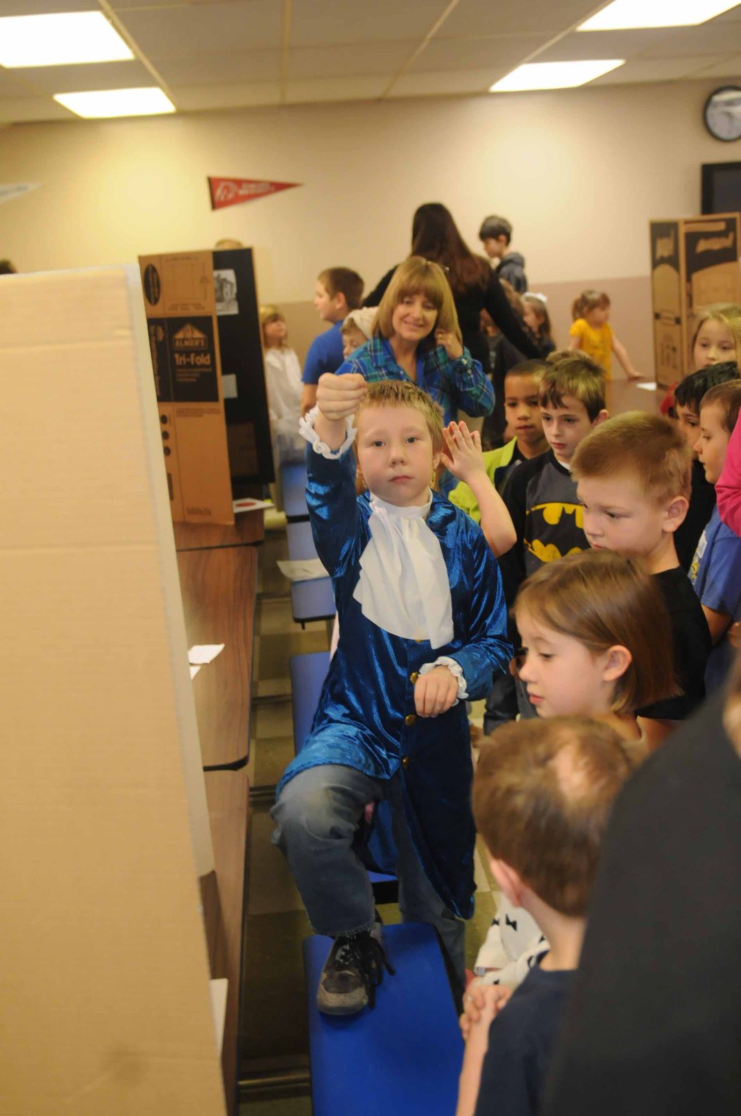 Slideshow Montcalm Elementary Living Wax Museum Gallery