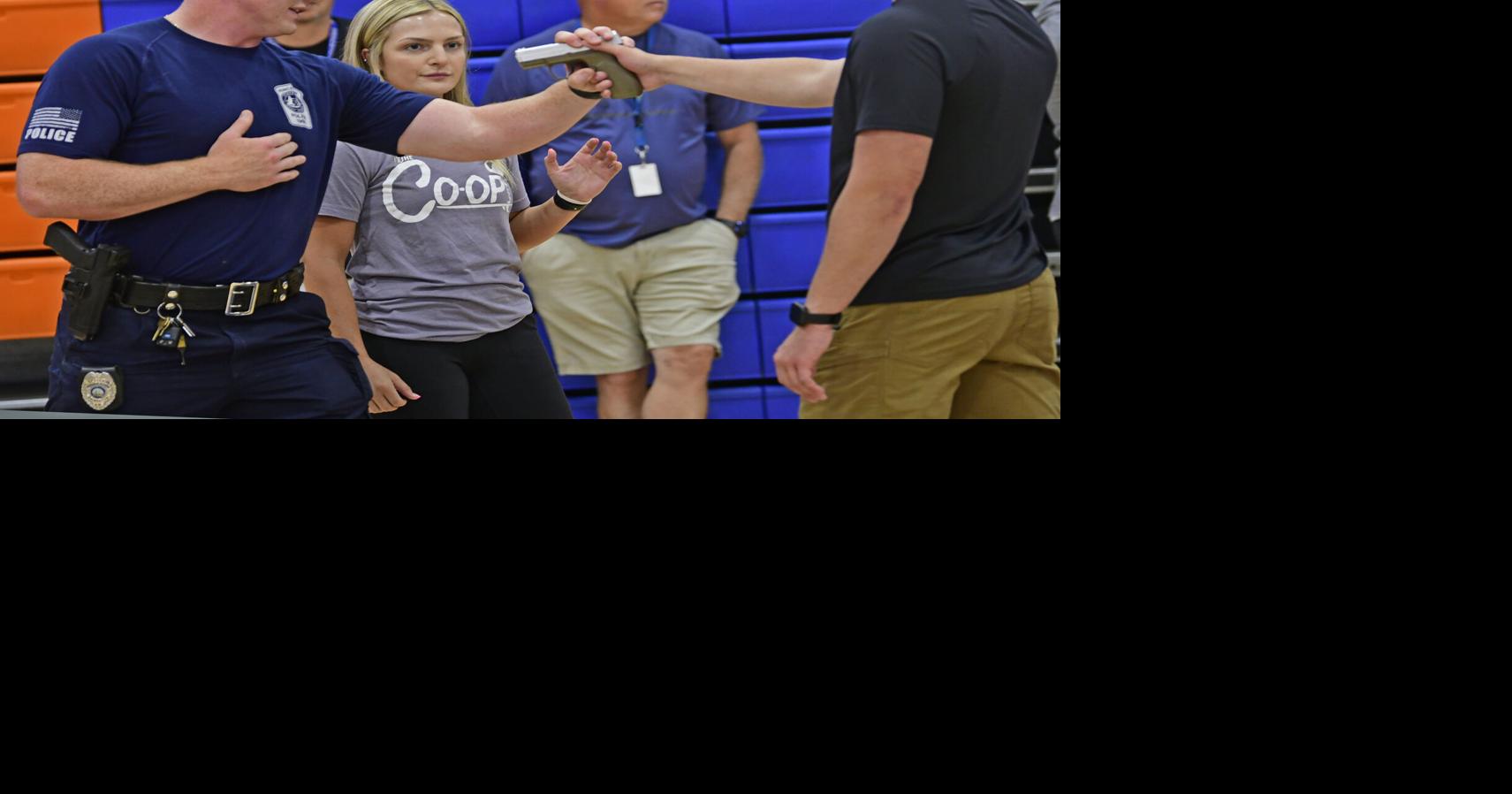 Active shooter training conducted at Princeton Senior High School ...