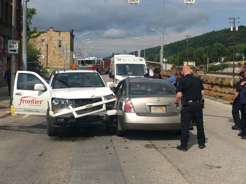 Two transported to the hospital following crash in Bluefield News