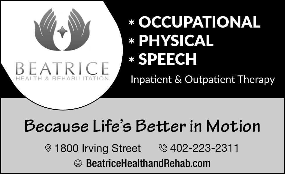 BEATRICE HEALTH REHAB Ad from 2024 03 21